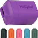 Personal Air Filter To Trap Smoke & Odor - Easy To Use & Long Lasting Replacement Smoke Filter up to 500+ uses I Eliminate Smell For Your Buddy and You with Smoke Catcher I Sploof Vaporizer (Purple case + Recyclable filter)