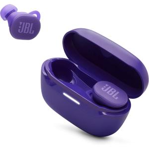 JBL Endurance Race 2 - Waterproof (IP68) sports true wireless earbuds with 4 mics for crisp, clear calls, JBL Pure Bass sound, 48Hrs of Playback, plus speed charging & Active Noise Cancelling (Purple)