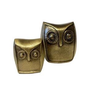 Aluminum Owl Gold 2PCS