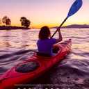 OCEANBROAD Adjustable Kayak Paddle 86in/220cm to 94in/240cm Kayaking Boating Canoeing Oar with Paddle Leash 1 Paddle