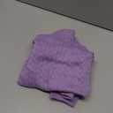 Dog Sweaters for Large Dogs Turtleneck Knitted Pet Clothes Solid Color Puppy Sweater Warm Dog Sweater(Purple & L)