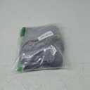 Crystal Velvet Cervical Neck Pillowcase (Only Pillowcase) Ergonomic Pillow Cover Contour Pillow Cover Warm Soft Fuzzy Cases for Side Back Stomach Sleepers Winter(Dark Gray,Queen Size)