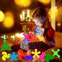 100 Pcs Mini Fidget Spinners, Stress Relief Sensory Toys, Party Favors Birthday Gift for Kids, Christmas Goodies Stuffers, Treasure Box Toys for Classroom Prizes (100)