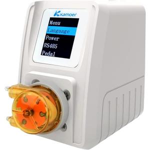 Kamoer M1-STP Intelligent peristaltic pump 24V stepper motor adjustable programmable low flow liquid dosing pump with control for laboratory aquarium 0-88ml/min