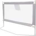 Bed Rail for Toddlers, Foldable Bed Rails Quick Assembly, Height Adjustable Bed Rail Guard with Steady U-Shape Base for Toddlers, Baby, Kids (1, 1 Side 74.8'')