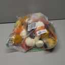 Winlyn 60 Pcs Assorted Small Artificial Pumpkins and Gourds with Acorns Pinecones Maple Leaves Sunflowers Fall Harvest Decoration Set for Thanksgiving Halloween Bowl Filler Table Centerpiece Wreaths