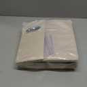 4 Packs Letter Size File Organizer, File Folders Organizer, Fabric Storage Box, Collapsible Paper Organizer with Metal Handle, Smooth PVC Rails, Only Box (Beige)