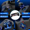 Phone Controller for iPhone, iPad, Android Phone, Tablet, PC, Switch 2, Mobile Game Controller with Hall Trigger, Turbo, Programming, Vibration, Wireless Handheld Gamepad Play Streaming, Cloud Gaming