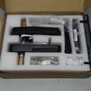 Smart Door Lock with Handle, Keyless Entry Digital Lock for Front/Interior Door,Fingerprint Exterior Locks, Electronic Deadbolt with Keypad,Biometric Door Knob,Smart Locks for Home, Apartment, Office