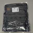 Loritta 3-Pieces Winter Hat Neck Warmer Touchscreen Gloves Set Knit Thick Scarf Beanie Hats Scarves Set Gifts for Women