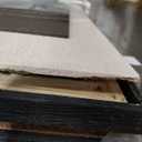 Large 3D Textured Framed Neutral Abstract Wall Art for Living Room, 3 Piece Modern Artwork for Walls, Minimalist White and Brown Geometric Wall Paintings for Hallway, Stair, Office Wall Decor 24x36 In (Bold Reliefs)