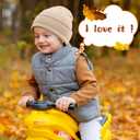 ZOORON Toddler Beanie Baby Boys Girls Beanies Kids Winter Hats Children Knit Warm Caps Soft Ski Hat (0-5T, 1-white)