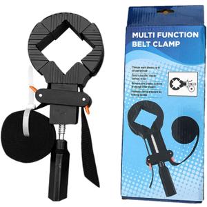 Multifunction Belt Clamp | Nylon Strap Angle Clip | Adjustable Polygon Corner Holder Clamp Multi-Function Belt Clamp Quick-Release For Woodworking