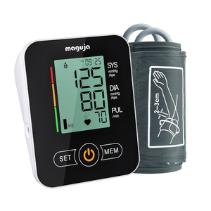 Arm Blood Pressure Monitor,maguja Blood Pressure Machine,BP Monitor Automatic Upper Arm Digital with Blood Pressure Cuff for Home Use (Black)