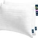 Serta Down Illusion Balanced Support Cotton Pillows,Standard/Queen (2 Pack)