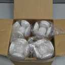 4Pack LED Garage Light Bulb,Mini 50W LED Garage Ceiling Lights 4 Adjustable Panels,5000Lumen Garage LED Light Bulb,E26 6500K Daylight LED Shop Lights for Garage,Kitchen,Indoor,Attic Light