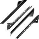 A-Pillar Trim Molding Windshield Set, Compatible with 2011-2019 Ford Explorer, Left & Right, Outer & Inner, 926450 926451, Window Trim Moulding BB5Z7803145AA BB5Z7803144AA BB5Z7803137AA BB5Z7803136AA