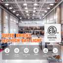 VOLISUN 1 Pack UFO Led High Bay Light 30,000LM, 200W, 5000K Daylight, 100-277V High Bay Led Shop Light, ETL Listed Commercial Bay Lighting for Garage Workshop Barn Factory Warehouse