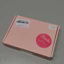 REECHO Curly Hair Extensions, 4PCS 16 inch Clip in Hair Extensions Lace Weft Short Curly Clip Ins Invisible Natural Hairpieces for Women, Dark Brown