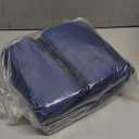 Warmstar 100% Cotton Twin Sheet Set,600 Thread Count Cotton Bed Sheets Sateen Soft Cotton Twin Size Sheet Set Deep Pocket, 4 Pc Bed Sheet Set -1 Flat Sheet, 1 Fitted Sheet,2 Pillowcases,Navy