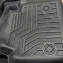 Mixsuper CRV Floor mats-Floor Mat & Cargo Liner for Honda CR-V CRV 2017-2022 (NOT for Hybrid), All Weather TPE Rubber Floor Liners Protection for CRV Accessories, Full Set Anti-Slip Car Mats, Black