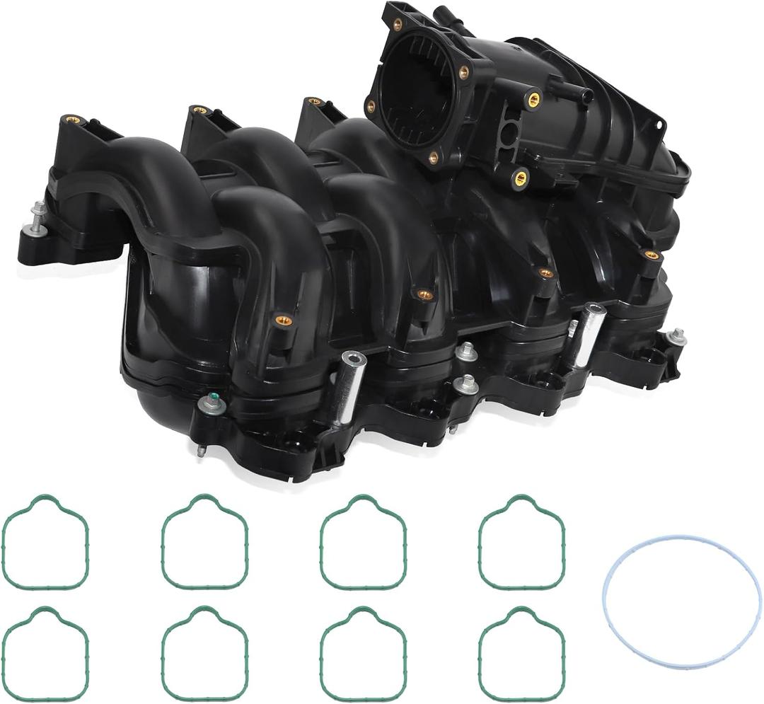 6.2L Intake Manifold Compatible with 2010-2014 Ford F-150 2011-2016 Ford F-250 F-350 Super Duty Replace# AL3E-9424-DA AL3Z9424G