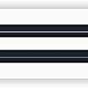 BUILDMART - 72" Linear Slot Diffuser - (2 Slot) Double Slot - White Decorative Air Vent - Modern AC Vent Cover for Ceiling, Walls & Floors - Texas Buildmart