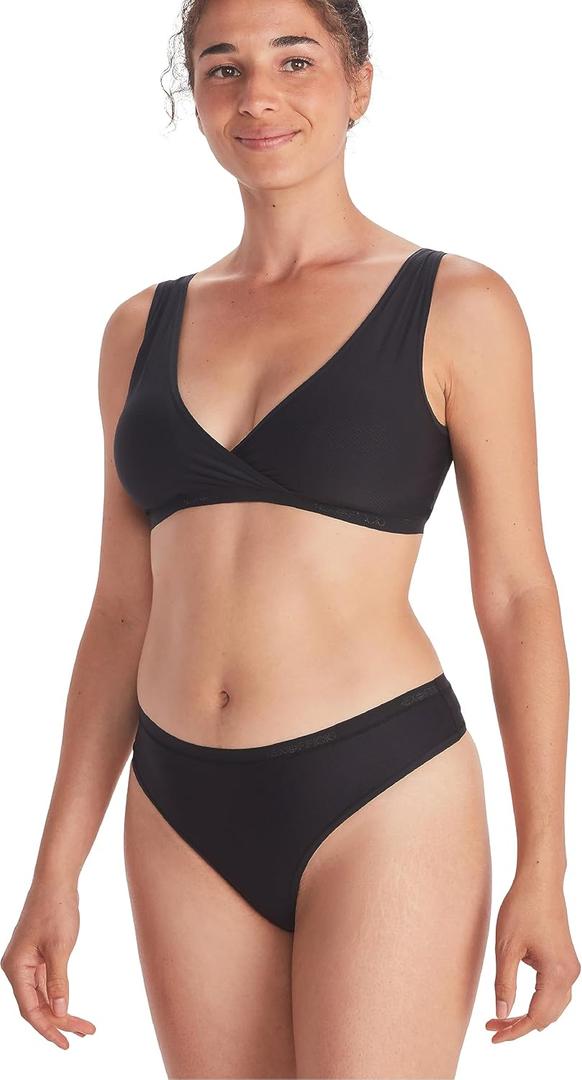 Exofficio Women's Givengo V2 Thong (Black, M)