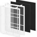 2 Pack C545 Washable Fine Mesh Pre-Filter with 2 Carbon Filters, Compatible with Winix C545 Purifier