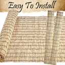 8x10 ft Bamboo Mat for Sukkah Kit, 2 Pcs 4x10 ft Privacy Fence Natural Reed