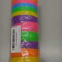 Easter Eggs Decorations Plastic Large: 5 Inch 6 Pack Jumbo Fillable Colorful Bright Easter Egg Hunt Empty Bulk Assortment