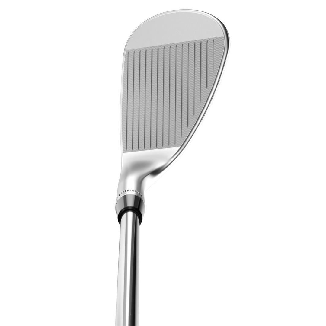 Callaway Jaws RAW Chrome Approach Wedge, Left Handed, 52°-10° (Bounce) S Grind, Steel, Wedge Flex, Standard