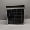 DC HOUSE 32 Watt Solar Attic Fan Solar Powered Roof Exhaust Fan Up to 3000 Sq Ft,2500 CFM Metal Shell Solar Vent Hail and Weather Resistance