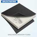 Skechers Steering Wheel Cover, Memory Foam Car Steering Wheel Cover,14.5-15inch Anti-Slip Safety Comfortable Desgin, Universal Accessory for Diverse Cars, Truck,SUV (Black & Black)