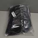 OLANLY Black Bathroom Rug 30x20, Extra Soft Absorbent Chenille Bath Rugs, Rubber Backing Quick Dry, Machine Washable Bath Mats for Bathroom Floor, Tub and Shower, Home Decor Accessories