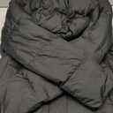 IUK Women's 800FP Long Down Puffer Coat with Cinched Waist, Water-Resistant Winter Jacket with Removable Hood for Outdoor, Size S US