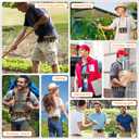 2025 Personal Waist Fan with 20,000mAh, Dual Motors, Portable Belt Clip on Waist/Shirt Cooling Fan, Neck Hanging Hands-Free, Perfect for Outdoor Sports, Work & Travel In the Hot Summer