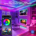 20Ft Led Rope Lights, Flexible Neon Lights Control with App/Remote, Multiple Modes, IP65 Outdoor RGB Waterproof, Music Sync Gaming Light Strip for Bedroom Decor