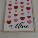 Holiday Home Hearts Be Mine Wood Wall Sign 14inch