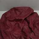 Leather Look Couch Cushion Covers Sofa Seat Slipcovers Sets Couches Furniture Protector for Sectional Armchair Loveseat Pets Kids Stretch Spandex Fabric (1 Cushion Armchair, Burgundy)