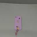 AICase iPhone SE 2022 Case,iPhone 3rd/2020/2nd gen/iPhone 8/7 Case for Women with Full Camera Lens Protection and Hand Strip Loop, Silicone Heart Girly Cute Soft Slim Shockproof for iPhone 8/7/SE_4 (lilac purple with Heart Strap Chain)