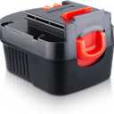 Upgraded 12V 4800mAh HPB12 Ni-MH Replacement for Black and Decker 12V Battery Compatible with A1712 FS120B FSB12 HPB12 A12 A12-XJ A12EX Firestorm Cordless Power Tools
