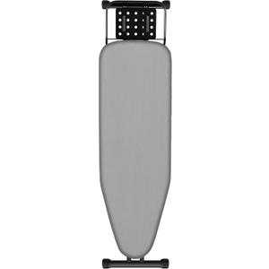 UFETGYG Ironing Board,13" X 43" W/with Iron Rest | Full Metal Construction| Height Adjustable | Heat & Scorch Resistant Fabric | Heavy Duty| Easy to Fold | Anti-Skid Feet |Grey