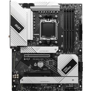 MSI PRO B650-A WiFi ProSeries Motherboard (AMD Ryzen 9000/8000/7000 Series Processors, AMD AM5, ATX, DDR5, PCIe 4.0, M.2, SATA 6Gb/s, USB 3.2 Gen 2, HDMI/DP, Wi-Fi 6E)