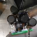 Fidom Big and Tall Office Chair, Flip Armrests for Pets & Cross Legged Sitting, Ergonomic Leather Executive Desk Chair with Foot Rest, High-Back Reclining Computer Chairs for Office Home Game - Black