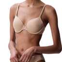 Calvin Klein Women's Perfectly Fit Memory Touch T-Shirt Bra (34C, Bare)