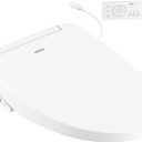 Moen EB1500-E 3-series Electronic Bidet Toilet Seat with Heated Seat and Remote Control - White, Adjustable Temperature and Pressure, Self-cleaning Nozzle, Comfort, Hygienic