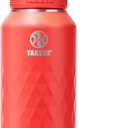 Takeya Sport 32 oz Triple-Insulated Stainless Steel Water Bottle, Spout Lid  Leakproof, Sweatproof, BPA-Free, Keeps Drinks Cold 36 Hrs, Hot 14 Hrs  Crimson
