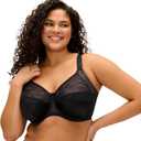 Elomi Women's Cate Underwire Banded Bra (44DD, Black)