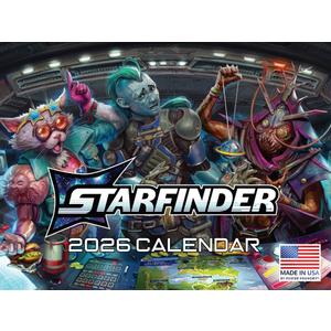 Starfinder Calendar 2026 Monthly Wall Calender 12 Month | American Made In The USA